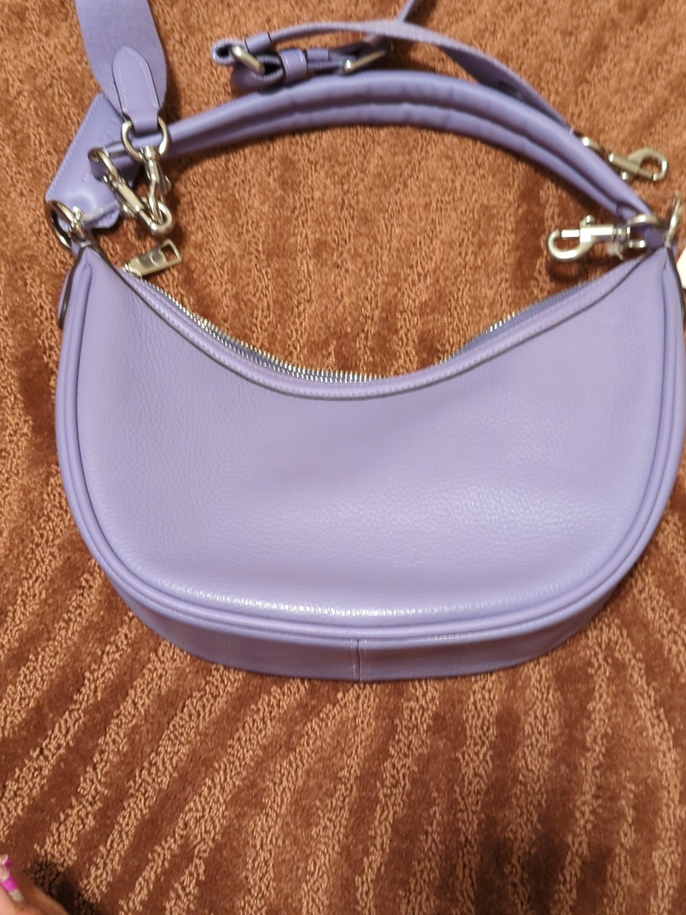 Coach Aria Bag In Violet NWT - Picture 5 of 5